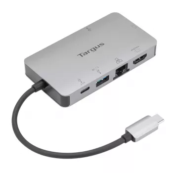 Telakointiasema Targus DOCK419 johdollinen USB 3.2 Gen 1 Type-C harmaa