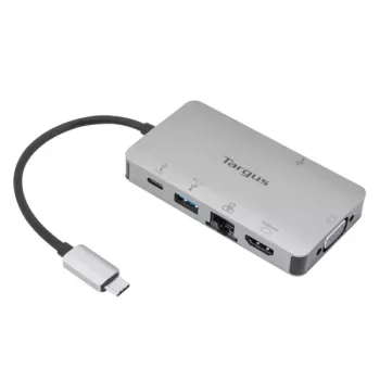 Telakointiasema Targus DOCK419 johdollinen USB 3.2 Gen 1 Type-C harmaa