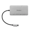 Telakointiasema Targus DOCK419 johdollinen USB 3.2 Gen 1 Type-C harmaa