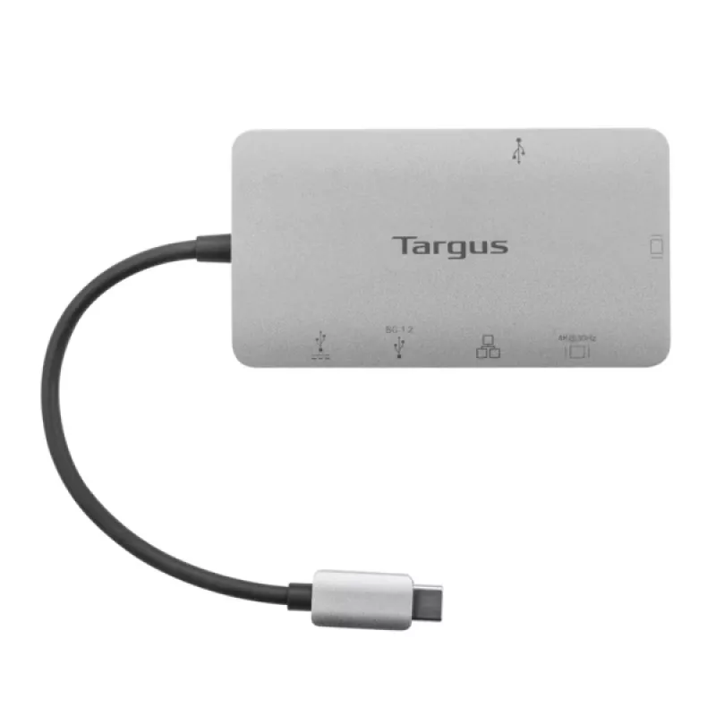 Telakointiasema Targus DOCK419 johdollinen USB 3.2 Gen 1 Type-C harmaa
