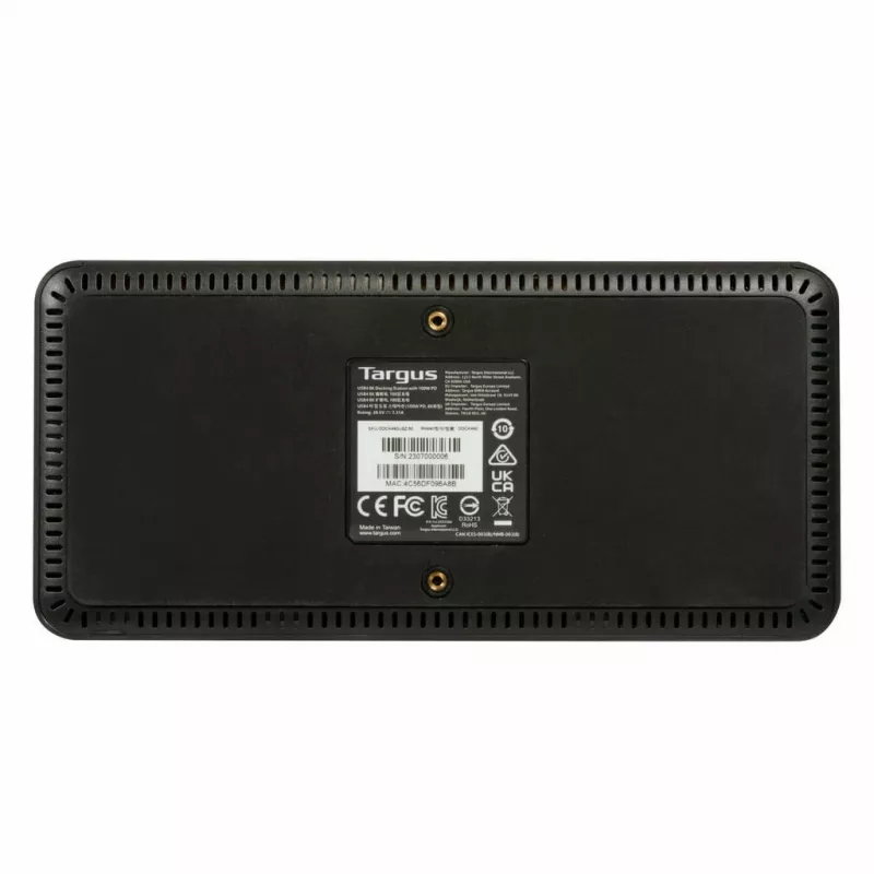 Targus DOCK460EUZ kannettavan telakointiasema/porttitoistin johdollinen USB4 musta