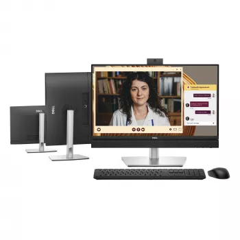 DELL Pro QC24251 Intel® Core™ i5 i5-14500T 61 cm (24 inch) 1920 x 1080 pikseliä All-in-One-PC 16 GB DDR5-SDRAM 512 GB SSD Windows 11 Pro Wi-Fi 6E (802.11ax) musta