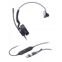 Yealink UH44 Mono Teams USB-C/A -kuulokemikrofoni, johdollinen, 20 - 20000 Hz, toimisto/callcenter, 127 g, kuulokemikrofoni, musta