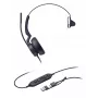 Yealink UH46 Mono Teams USB-C/A -kuulokemikrofoni, johdollinen, 20 - 20000 Hz, toimisto/callcenter, 127 g, kuulokemikrofoni, musta