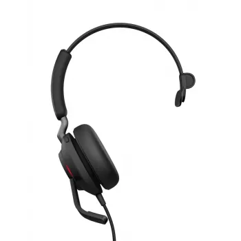 Jabra Evolve2 40 SE -kuulokemikrofoni, johdollinen, panta, toimisto/callcenter, USB Type-C / USB Type-A, musta