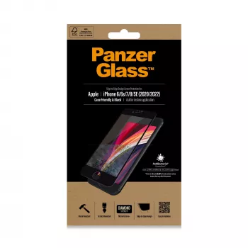 PanzerGlass® näytönsuoja iPhone 8 | 7 | 6s | 6 | SE (2020/2022) | Edge-to-Edge