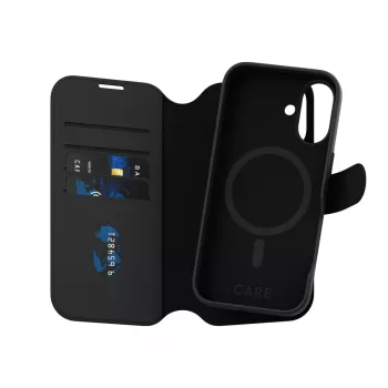 PanzerGlass CARE™ by ® Tango 2-in-1 -lompakkokotelo, MagSafe-yhteensopiva, iPhone 16