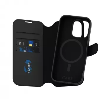 PanzerGlass CARE™ by ® Tango 2-in-1 -lompakkokotelo, MagSafe-yhteensopiva, iPhone 16 Pro