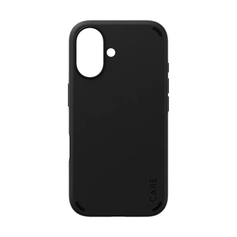 PanzerGlass CARE™ by ® Double Defense -kotelo, musta, iPhone 16, kotelo, Apple, Apple - iPhone 16, musta