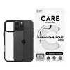 PanzerGlass CARE™ by ® Urban Combat -kotelo, läpinäkyvä, mustalla kehyksellä, iPhone 16 Pro Max