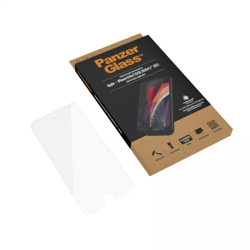 PanzerGlass ® näytönsuoja iPhone 8 | 7 | 6s | 6 | SE (2020/2022) | Standard Fit