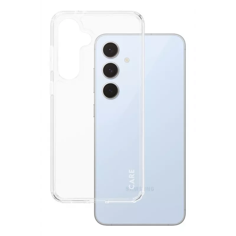 PanzerGlass CARE Flagship Urban Combat -suojakotelo Samsung Galaxy S24 FE -puhelimelle, kirkas, 1466