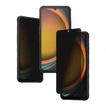 PanzerGlass ® Privacy-näytönsuoja Samsung Galaxy Xcover7 Pro | Xcover7 | Xcover6 Pro | Ultra-Wide Fit