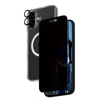 PanzerGlass ® 3-in-1 Privacy Protection -suojapakkaus iPhone 16 Plus