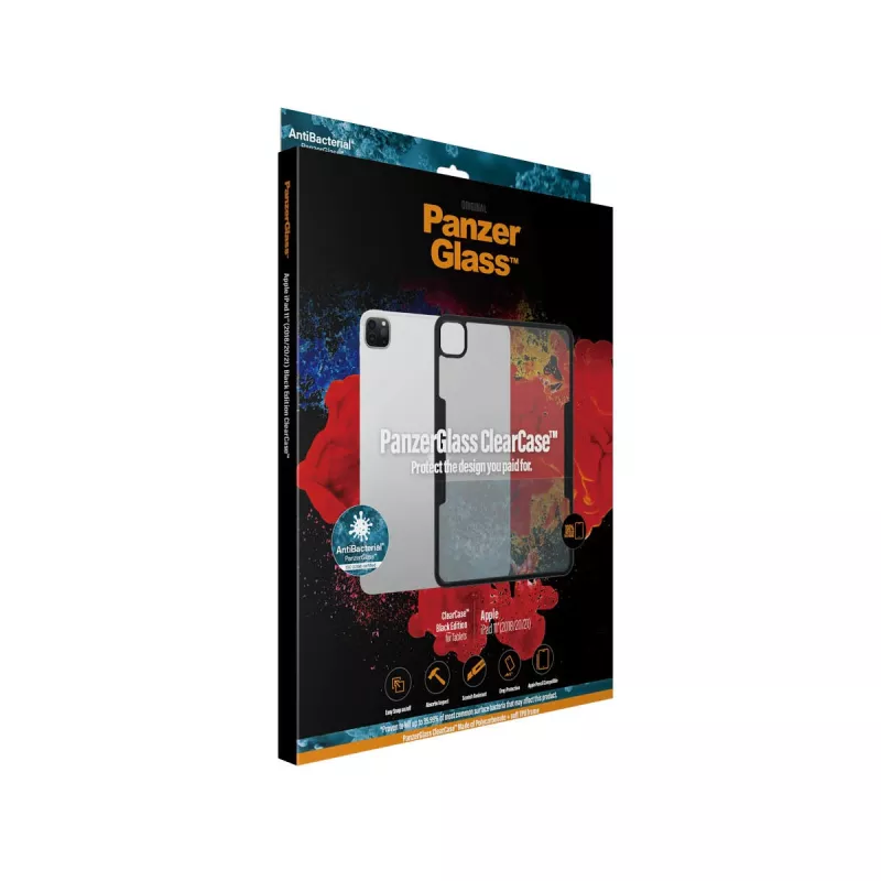 PanzerGlass ® ClearCase™ iPad Pro 11″ (2018, 2020-2022), kotelo, Apple, Apple - iPad Pro 11″, 27,9 cm (11