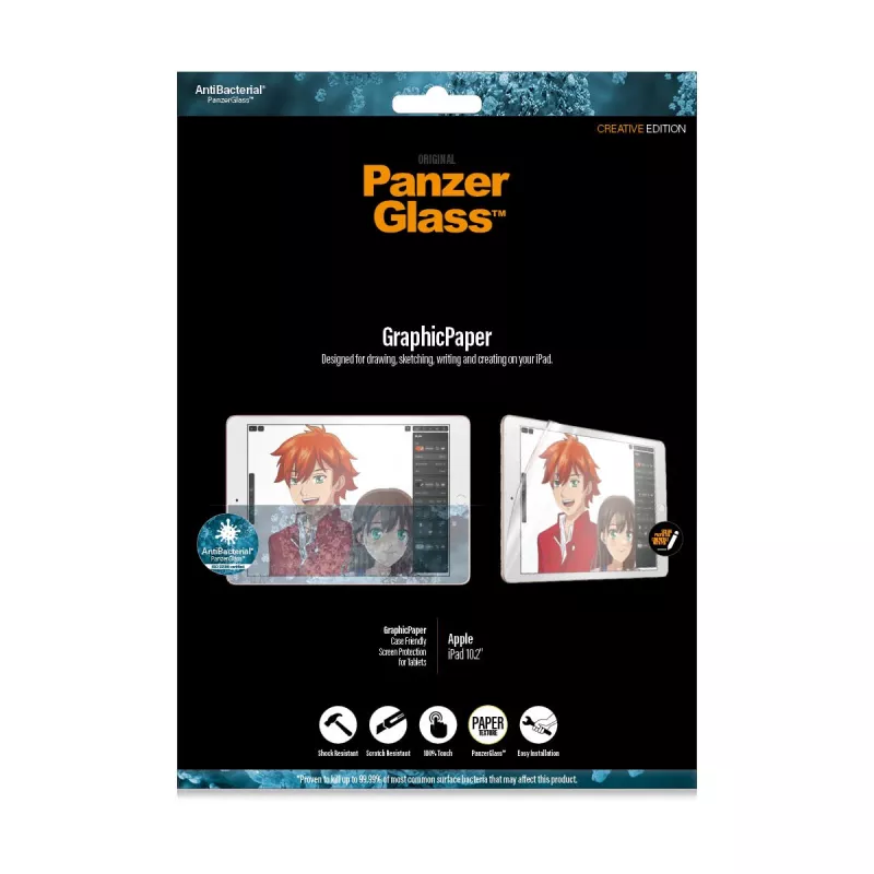 PanzerGlass ® GraphicPaper® näytönsuojakalvo iPad 10.2″ (2019-2021)