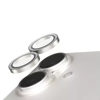 Kameran linssinsuoja PanzerGlass SAFE. by Glitter Silver iPhone '24 6,1