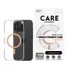 PanzerGlass CARE™ by ® Urban Combat -kotelo läpinäkyvä Peachy MagSafe-yhteensopivuudella iPhone 16 Pro