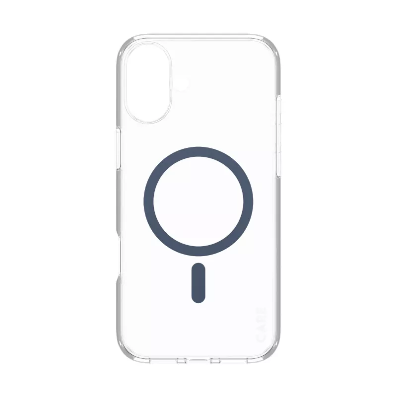 PanzerGlass CARE™ by ® Urban Combat kuori läpinäkyvä sinisellä MagSafe iPhone 16 Plus
