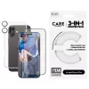 PanzerGlass ® | CARE by ® Flagship 3-in-1-paketti iPhone 16 Plus