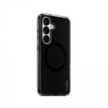 PanzerGlass CARE™ by ® Urban Combat kuori Smokey musta Qi-yhteensopiva Samsung Galaxy S25