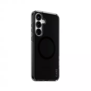 PanzerGlass CARE™ by ® Urban Combat kuori Smokey musta Qi-yhteensopiva Samsung Galaxy S25+