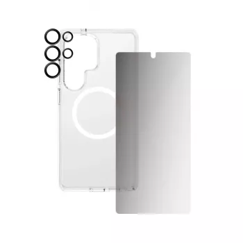 PanzerGlass CARE by ® Flagship 3-in-1-tietosuojapaketti Samsung Galaxy S25 Ultra naarmuuntumaton iskunkestävä