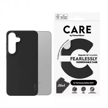 PanzerGlass CARE™ by ® kuori musta Qi-yhteensopiva Samsung Galaxy S25+