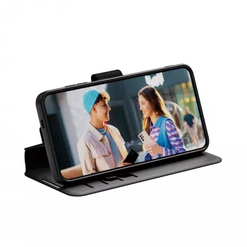 Lompakkokuori PanzerGlass Samsung Galaxy S25 läpinäkyvä tukijalalla