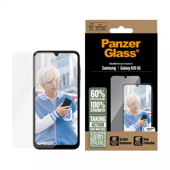 PanzerGlass® näytönsuojakalvo Samsung Galaxy A26 5G | Ultra-Wide Fit