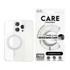 PanzerGlass CARE™ by ® kuori läpinäkyvä hopeisella tukijalalla & MagSafe iPhone 15 Pro