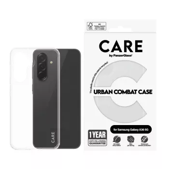 PanzerGlass CARE by Flagship kuori läpinäkyvä Urban Combat Samsung Galaxy new A35 5G