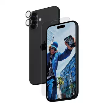 PanzerGlass ® 2-in-1 Bundle iPhone 16 Plus
