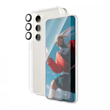 PanzerGlass ® 3-in-1 Bundle Samsung Galaxy S24 | Ultra-Wide Fit EasyAlignerilla