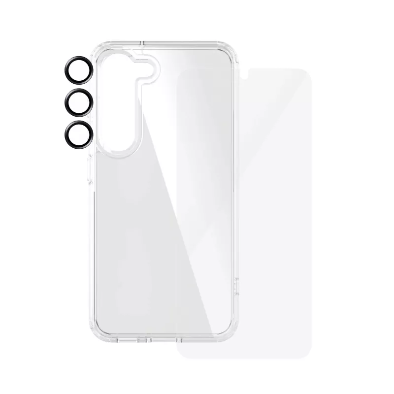 PanzerGlass ® 3-in-1 Bundle Samsung Galaxy S24 | Ultra-Wide Fit EasyAlignerilla