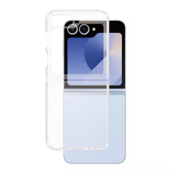 PanzerGlass ® HardCase Transparent Samsung Galaxy Z Flip6, suojakuori, Samsung, Samsung - Galaxy Z Flip6, läpinäkyvä