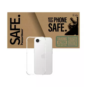 PanzerGlass SAFE. by ® TPU-suojakuori läpinäkyvä iPhone 17e | 16e