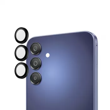 PanzerGlass ® Hoops® kameran linssinsuoja musta Samsung Galaxy A16 | A16 5G