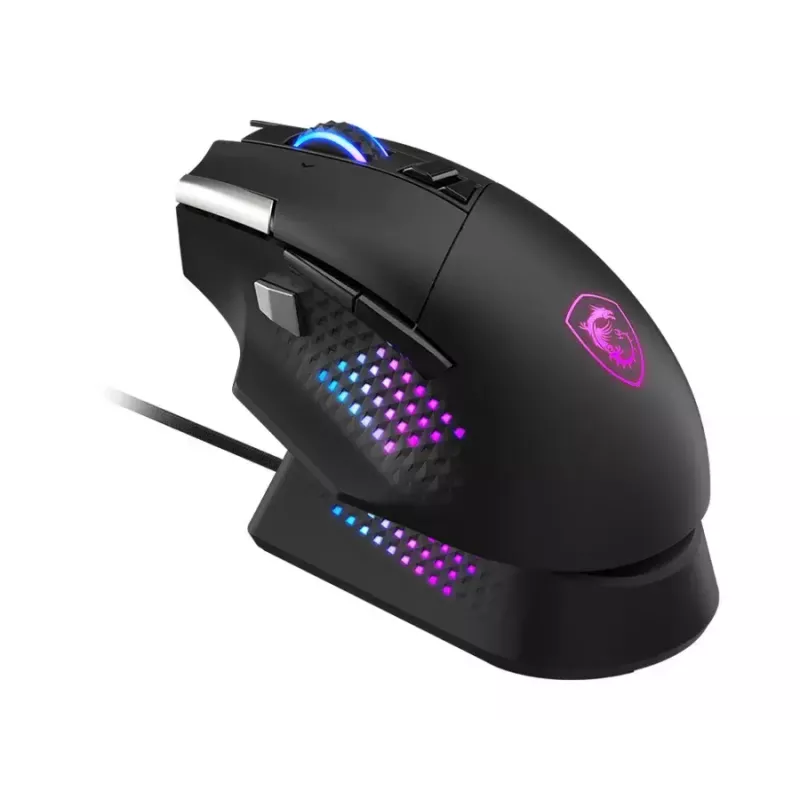 MSI S12-4301370-CLA hiiri peli oikeakätinen RF langaton + Bluetooth + USB Type-A optinen 26000 DPI