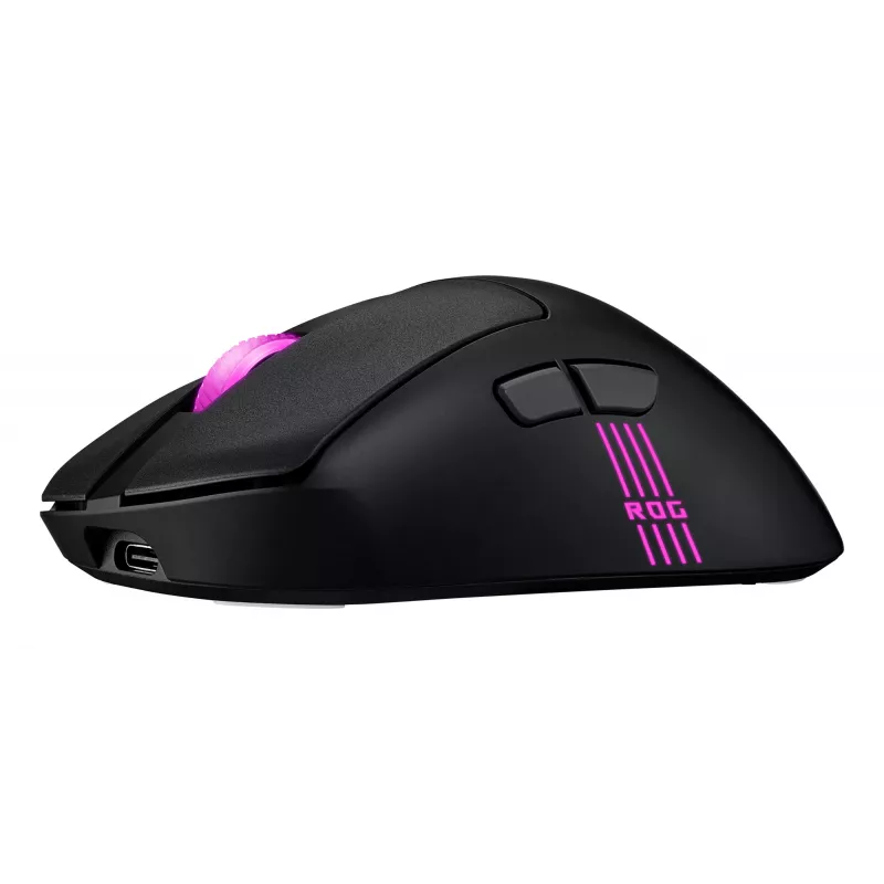 ASUS ROG Keris II Origin BLK hiiri peli oikeakätinen RF langaton + Bluetooth + USB Type-A optinen 42000 DPI