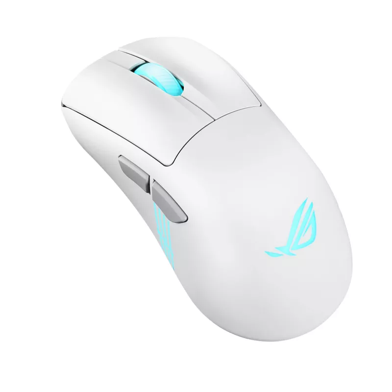 ASUS ROG Keris II Origin WHT hiiri peli oikeakätinen RF langaton + Bluetooth + USB Type-A optinen 42000 DPI