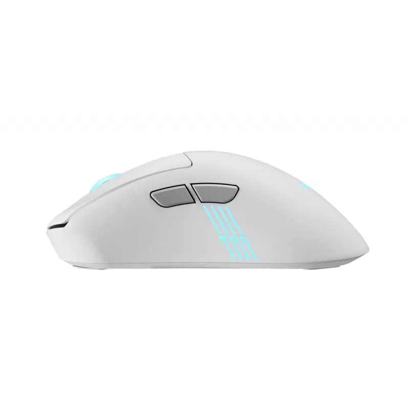 ASUS ROG Keris II Origin WHT hiiri peli oikeakätinen RF langaton + Bluetooth + USB Type-A optinen 42000 DPI