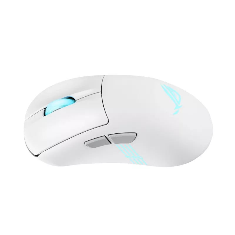 ASUS ROG Keris II Origin WHT hiiri peli oikeakätinen RF langaton + Bluetooth + USB Type-A optinen 42000 DPI