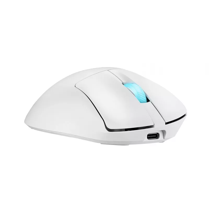 ASUS ROG Keris II Origin WHT hiiri peli oikeakätinen RF langaton + Bluetooth + USB Type-A optinen 42000 DPI