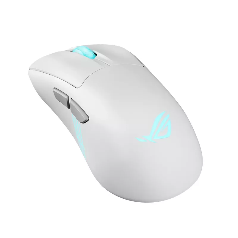ASUS ROG Keris II Origin WHT hiiri peli oikeakätinen RF langaton + Bluetooth + USB Type-A optinen 42000 DPI