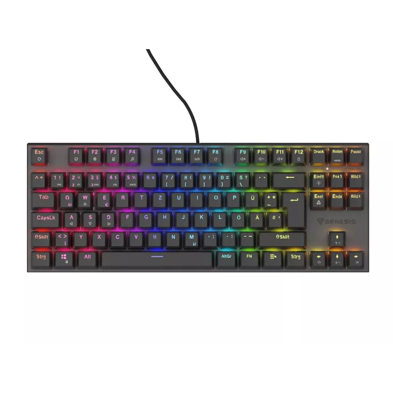 GENESIS NKG-1886 näppäimistö peli USB QWERTZ saksa musta