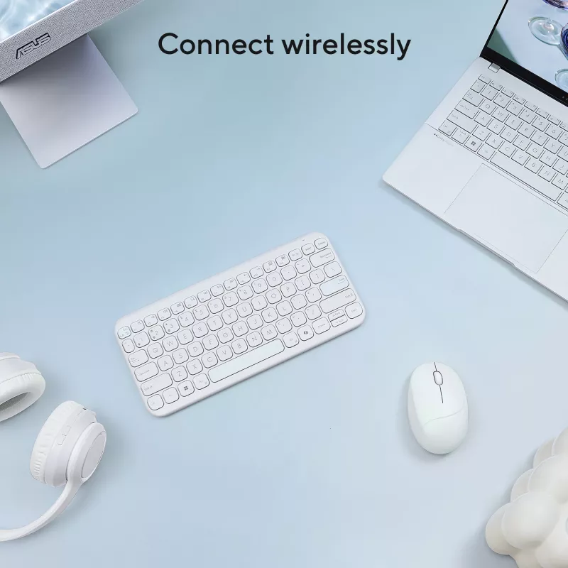 ASUS Fragrance MD101 hiiri Home molempikätinen RF langaton + Bluetooth optinen 2400 DPI