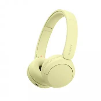 Sony WHCH520Y.CE7, langaton, puhelut/musiikki, 20 - 20000 Hz, 147 g, headset, keltainen