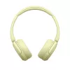 Sony WHCH520Y.CE7, langaton, puhelut/musiikki, 20 - 20000 Hz, 147 g, headset, keltainen