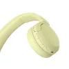 Sony WHCH520Y.CE7, langaton, puhelut/musiikki, 20 - 20000 Hz, 147 g, headset, keltainen